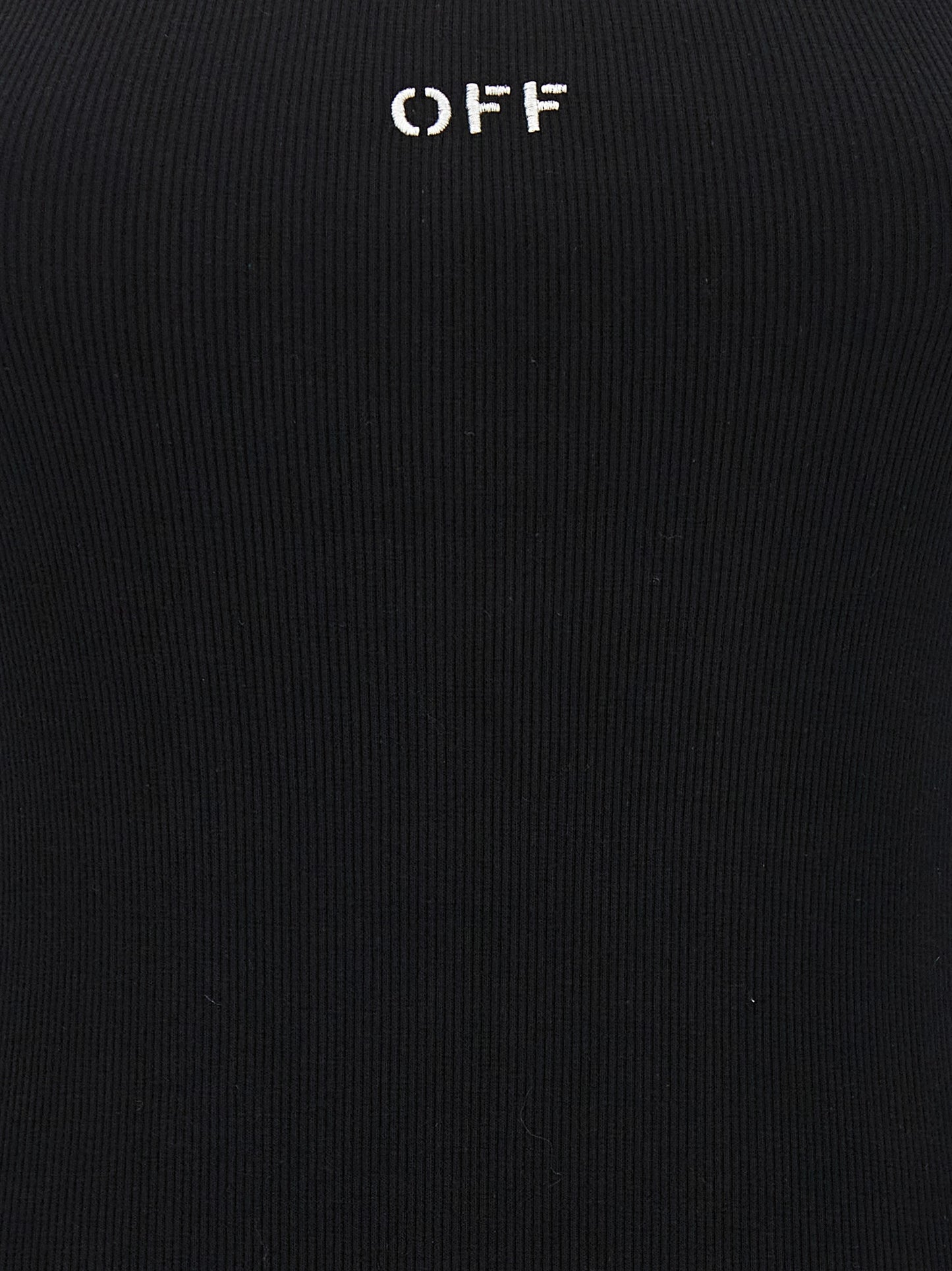 Black Cotton Short Dress