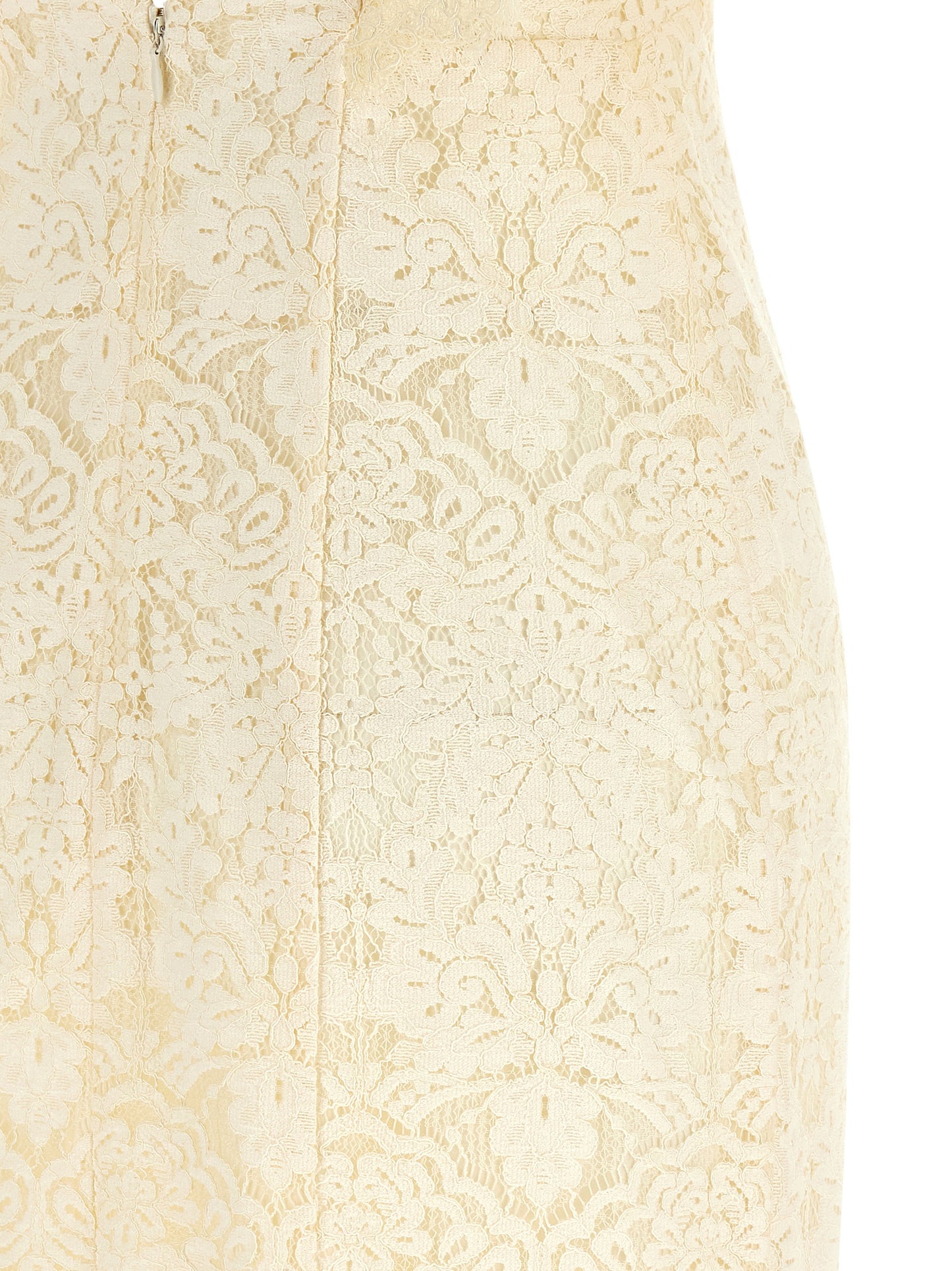 White Cotton Long Dress