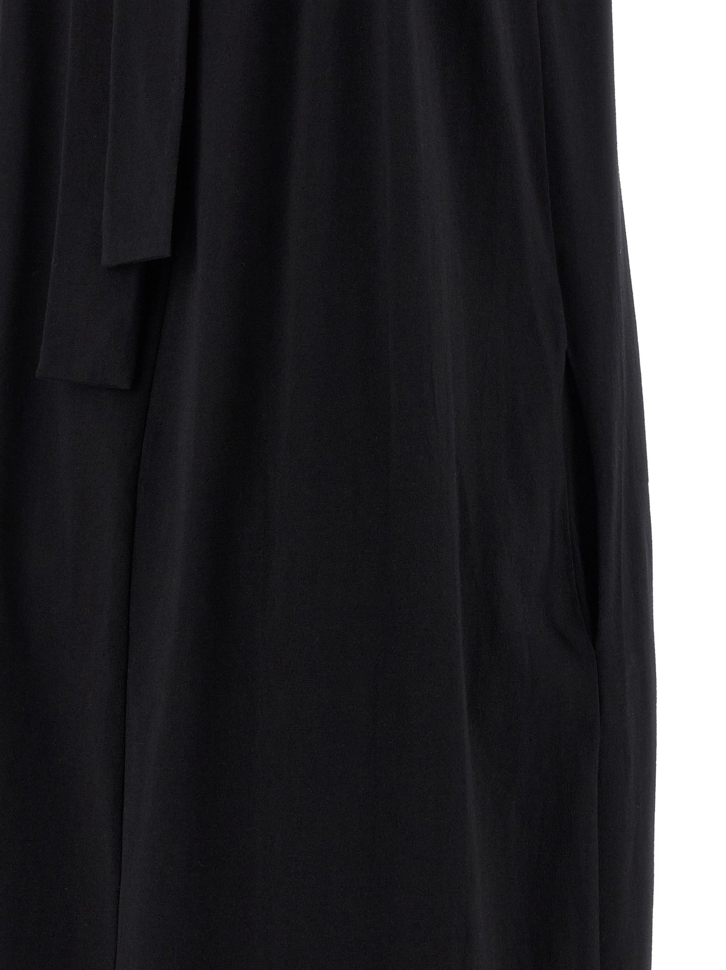 Black Cotton Long Dress