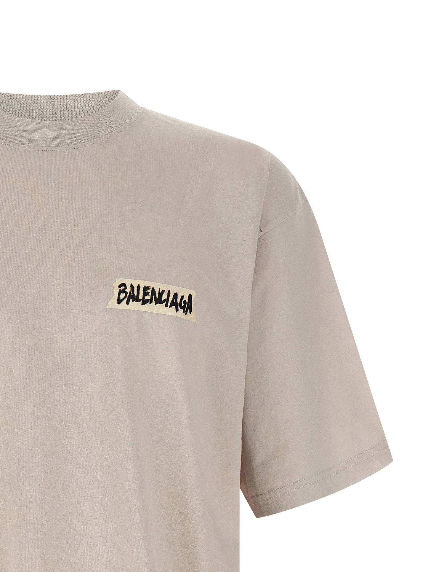 Gray Cotton T-Shirt