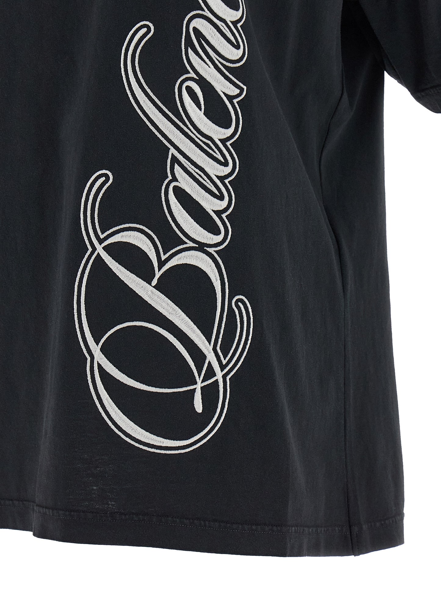 Black Cotton T-Shirt