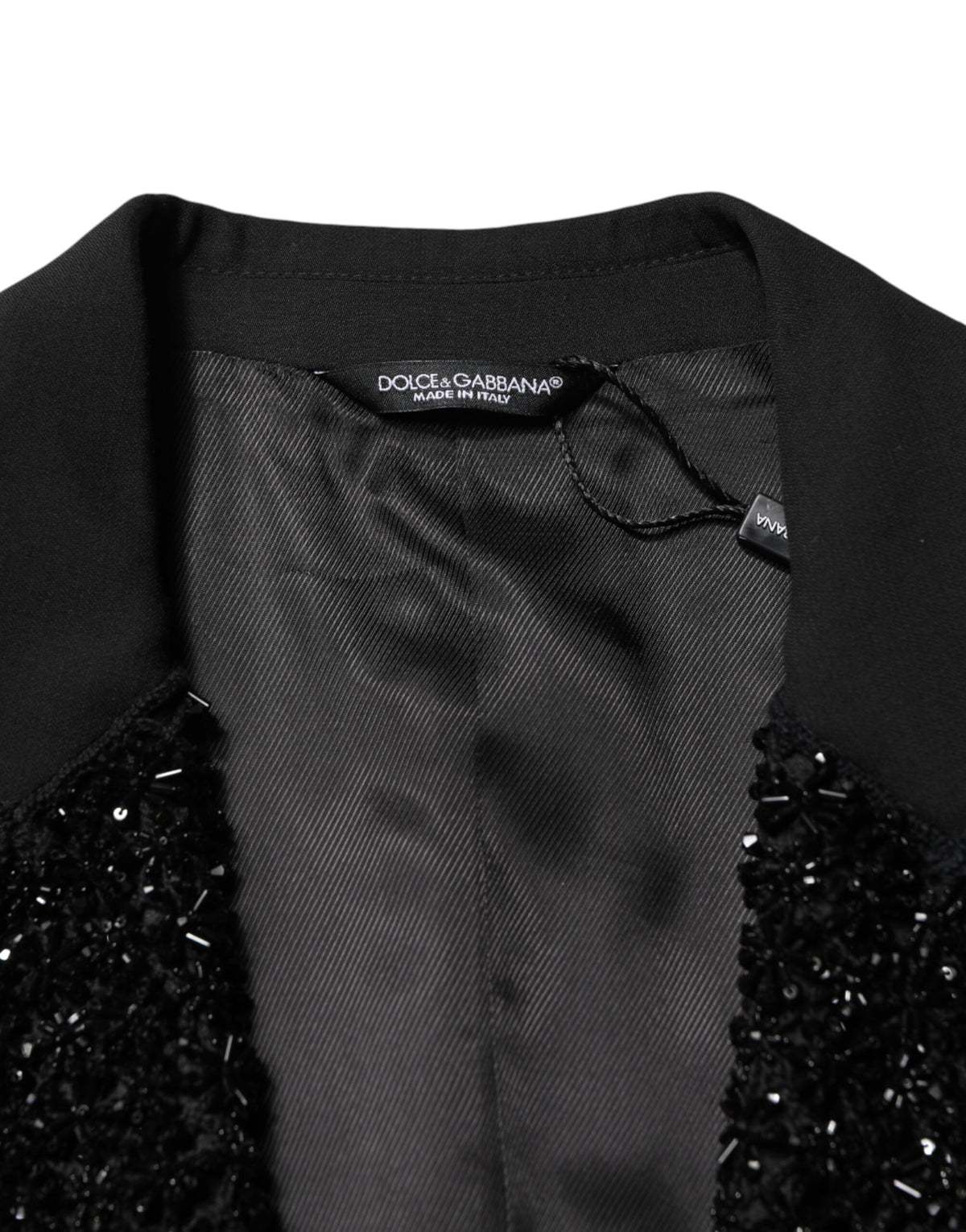 Dolce & Gabbana Dark Gray Wool Single Breasted 3 Piece Men Suit