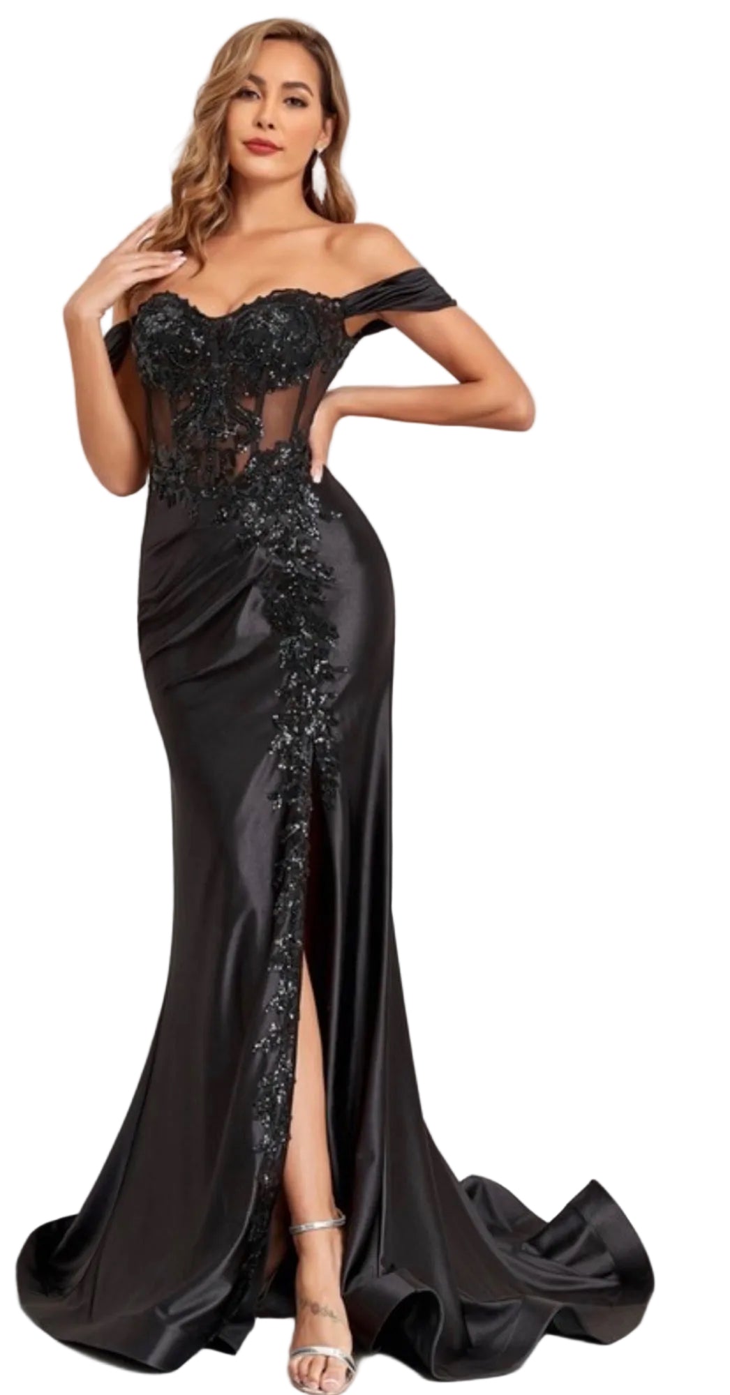 The Midnight Sculpt Couture Gown
