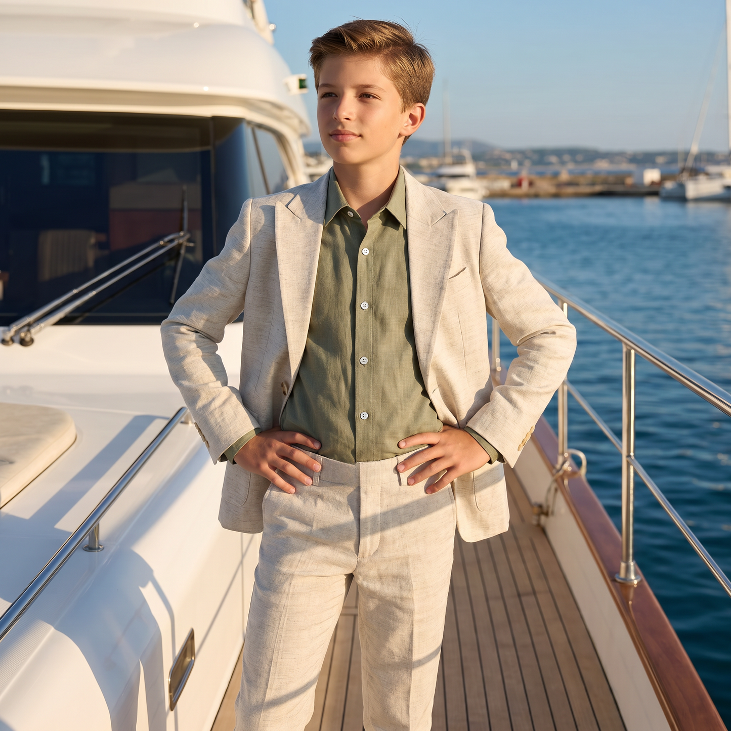 Vintage Elegance Boys Suit