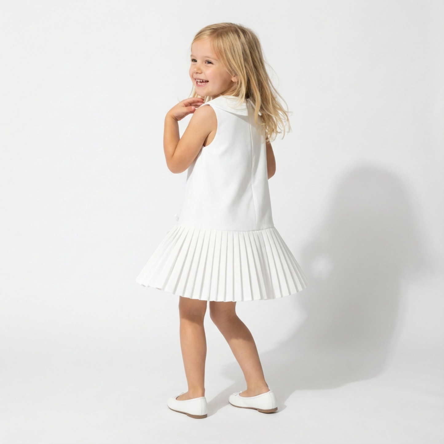 Classic Paris Pleat Dress