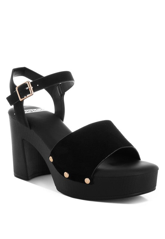 Block Heel sandals