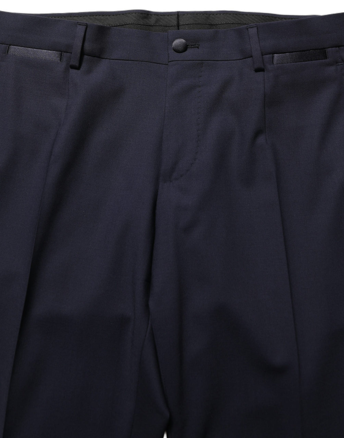 Dolce & Gabbana Dark Blue Wool Slim Fit Formal 2 Piece Men Suit