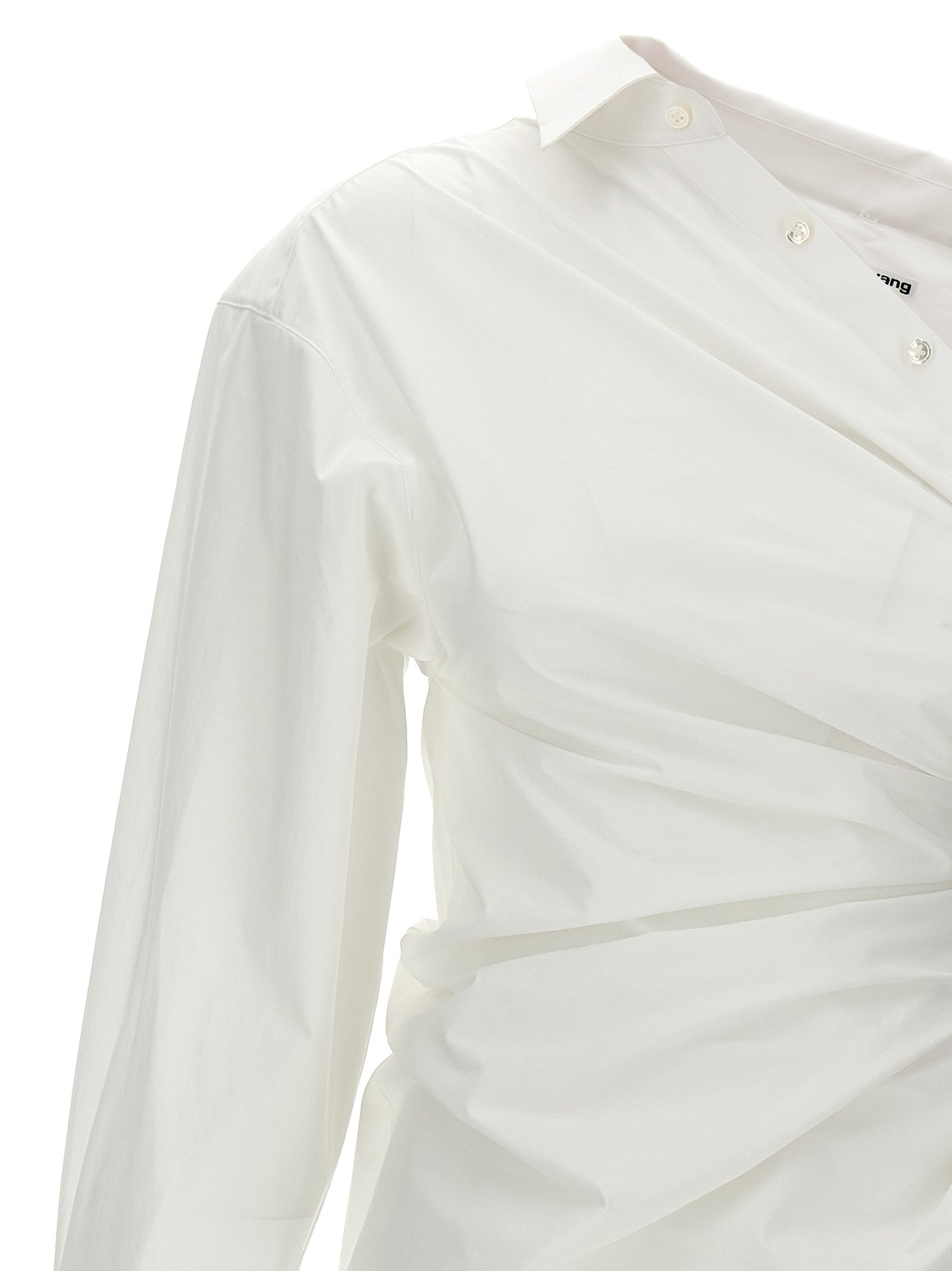 White Cotton Short Dress