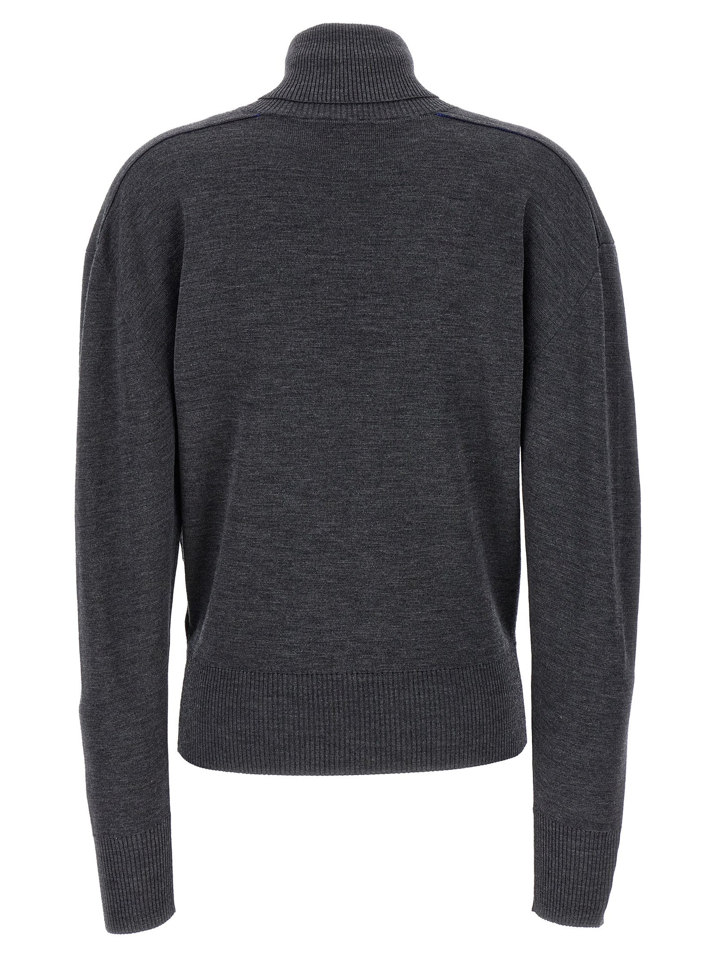 Gray Wool Cardigan