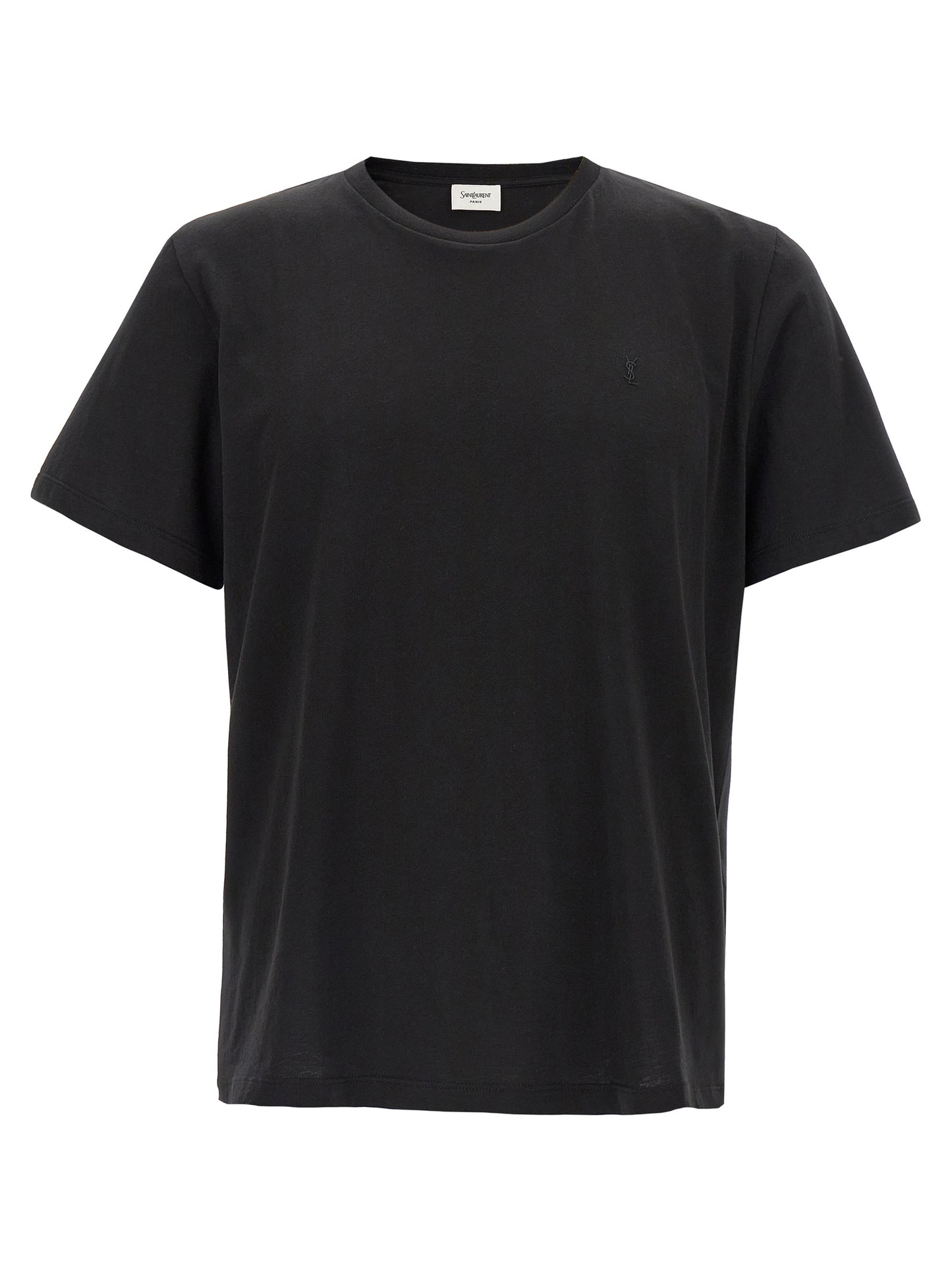 Black Cotton T-Shirt