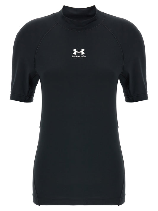 Black Polyester T-Shirt
