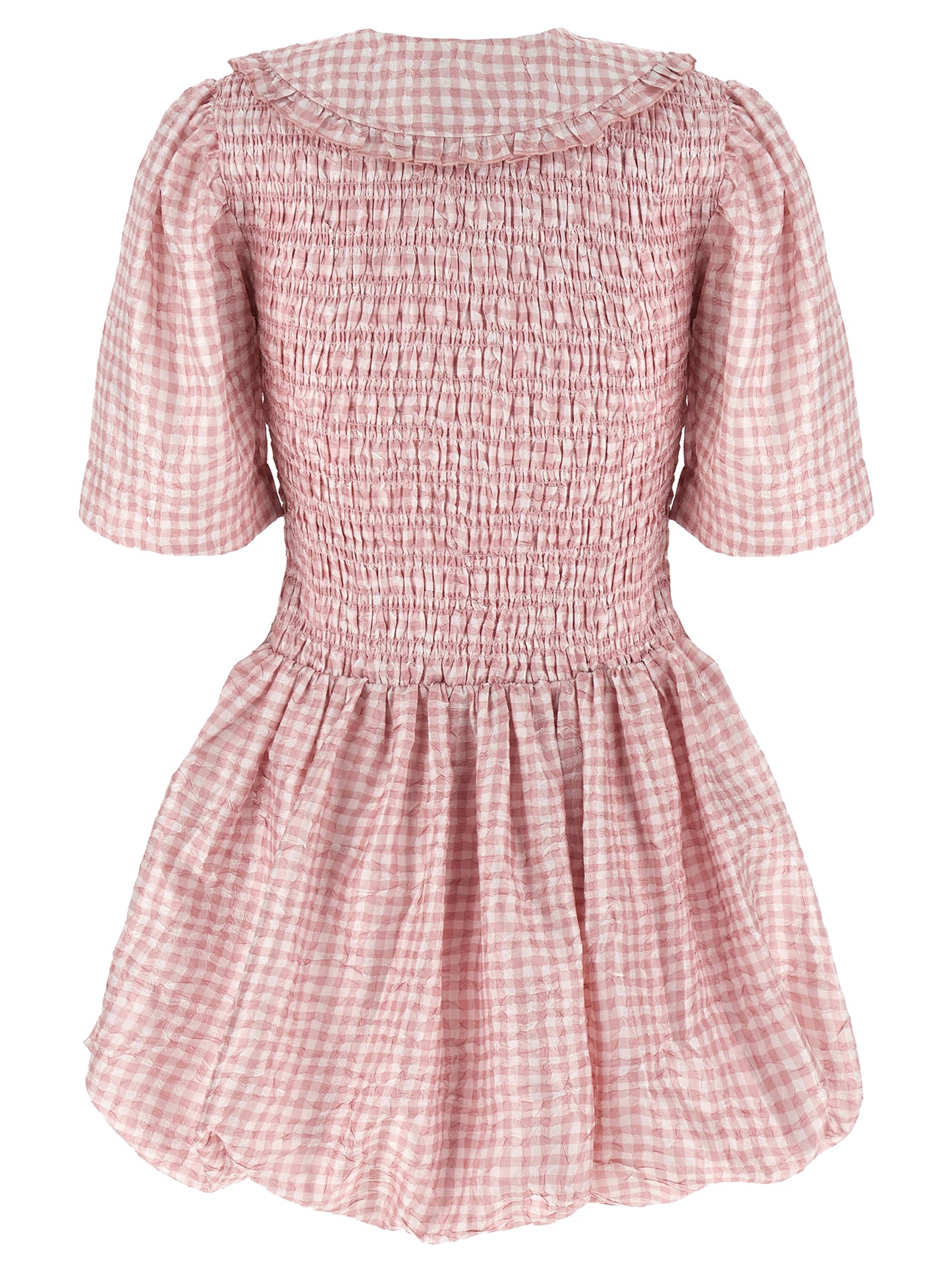 Multicolor Polyester Short Dress