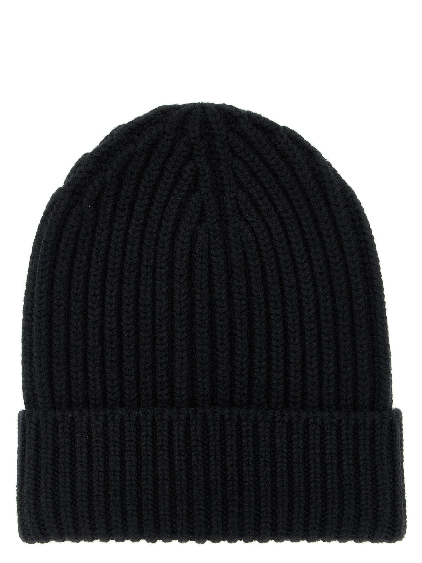 Black Wool Beanie