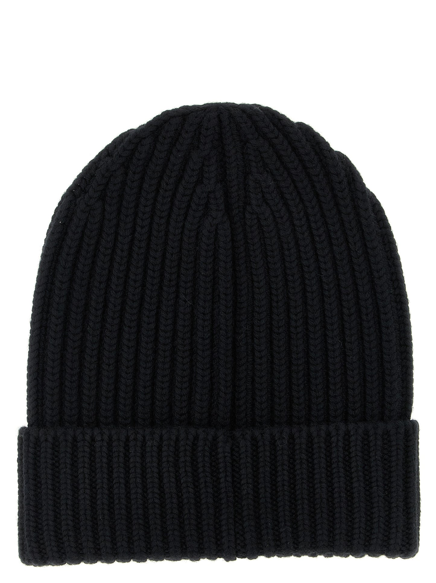 Black Wool Beanie
