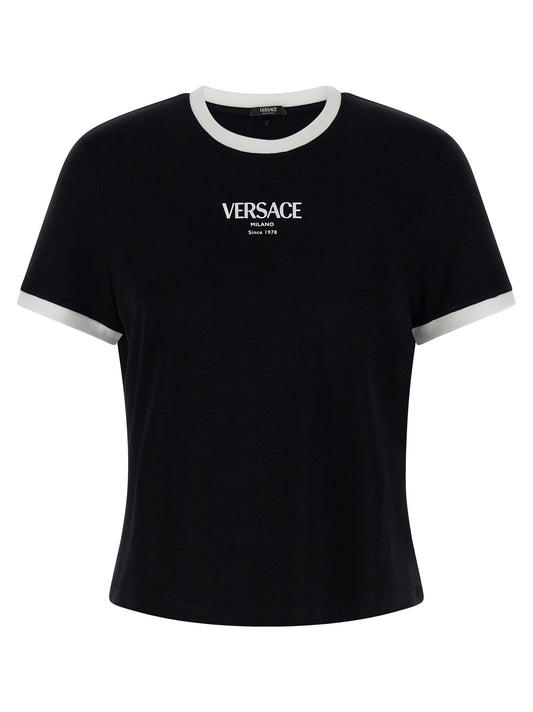 Bicolor Viscose T-Shirt