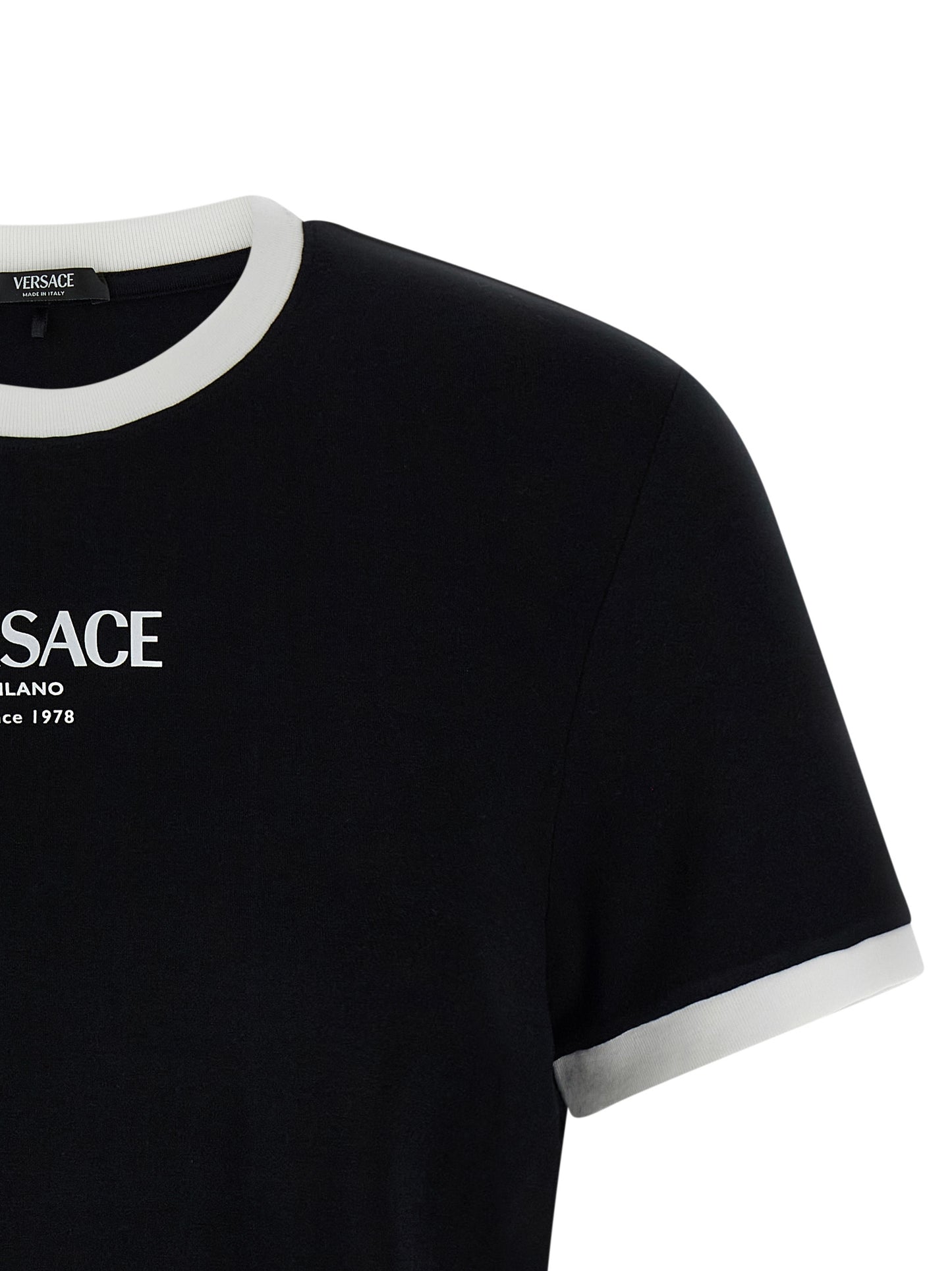 Bicolor Viscose T-Shirt