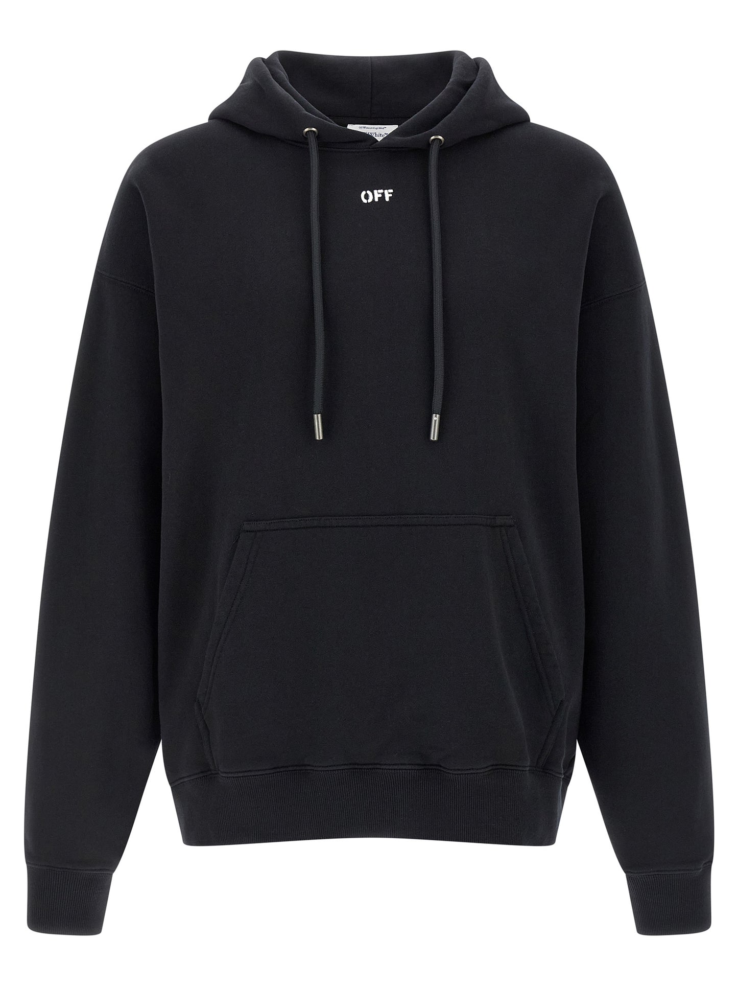Black Cotton Sweatshirt