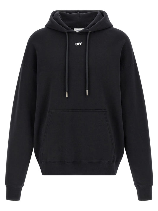Black Cotton Sweatshirt