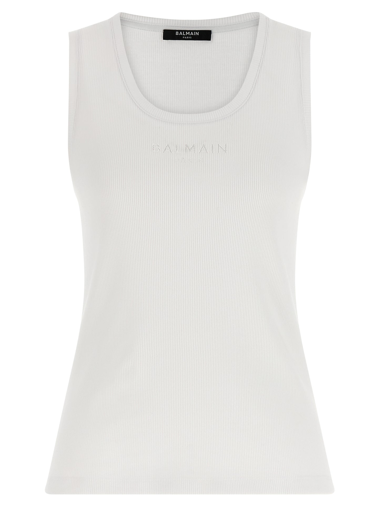 White Cotton Tank Tops