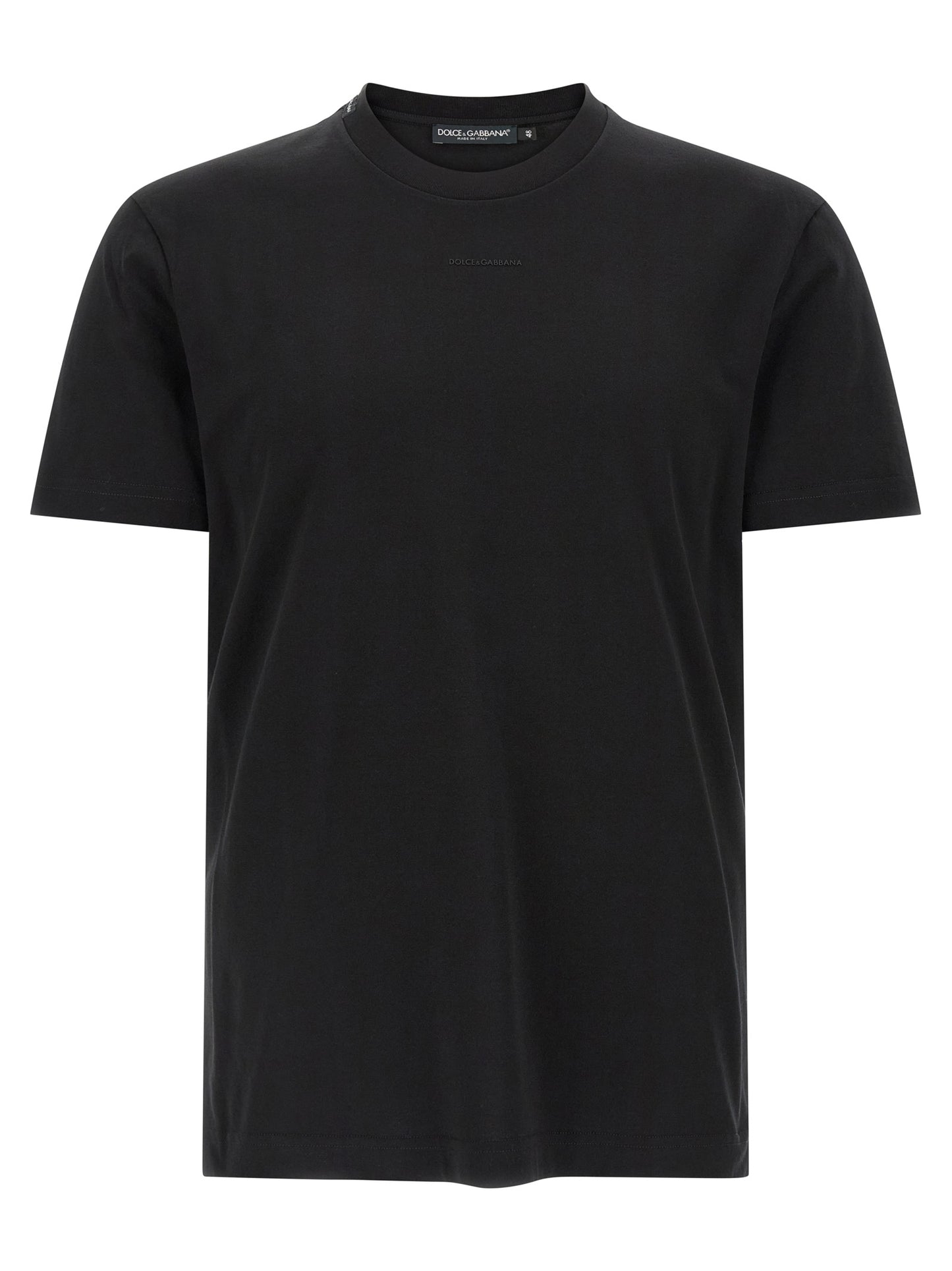 Black Cotton T-Shirt