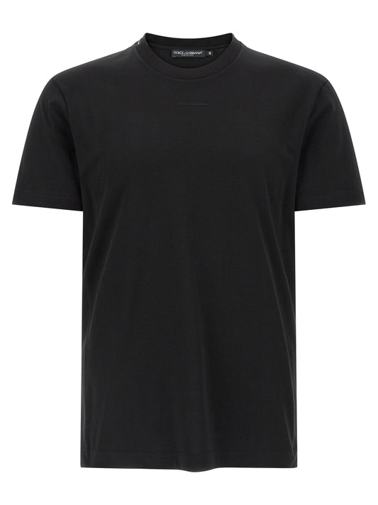 Black Cotton T-Shirt