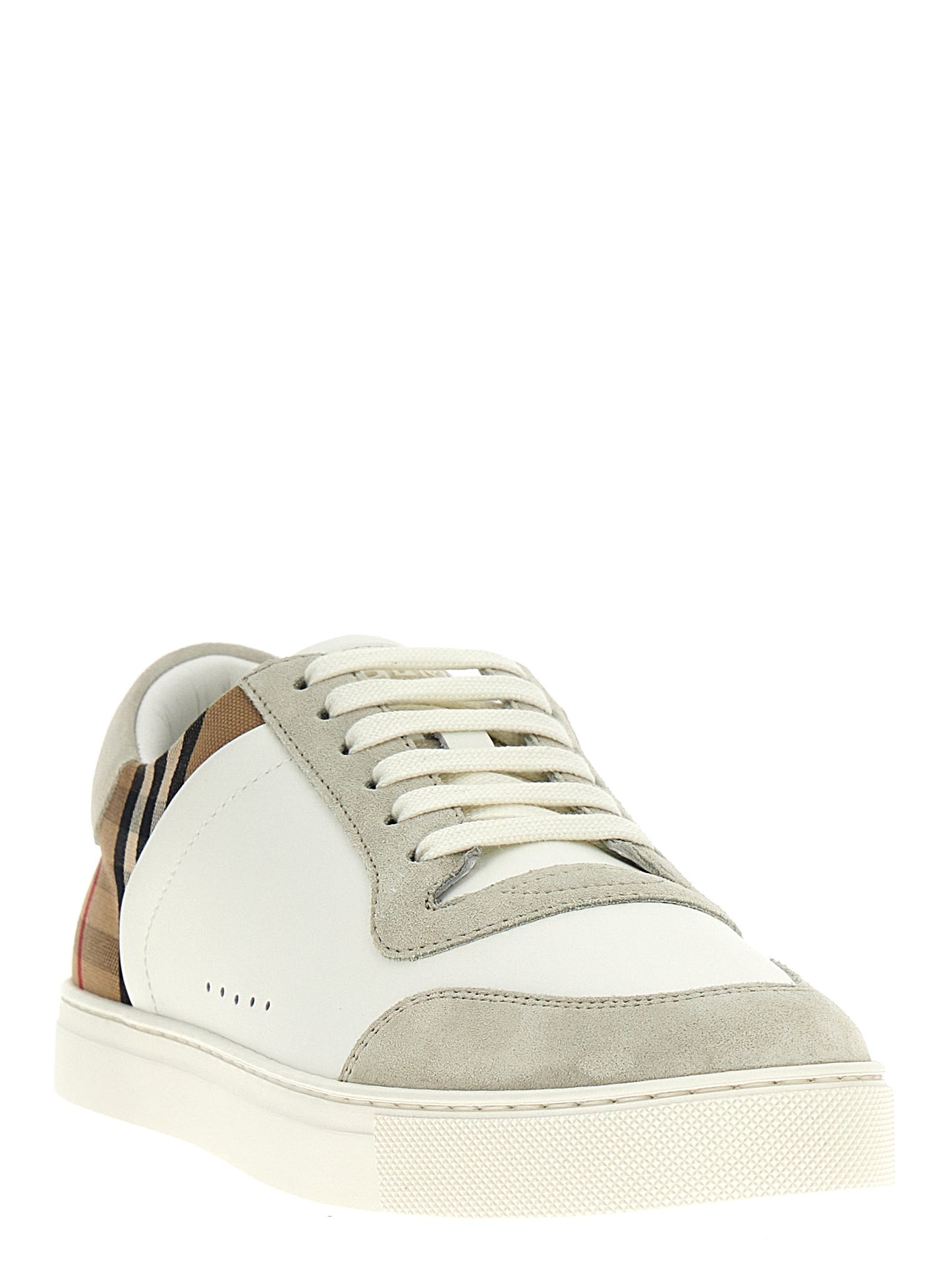 Multicolor Leather Low Top Sneakers