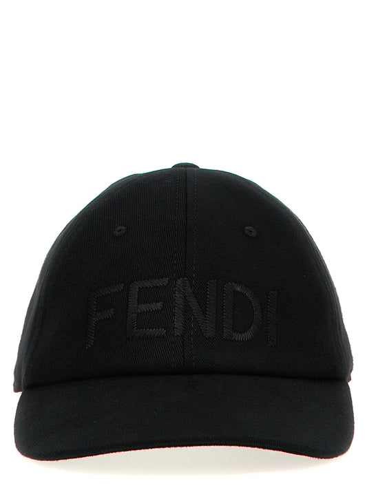 Black Cotton Cap (Baseball Hat)