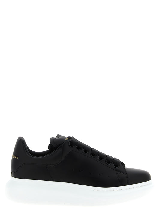 Bicolor Bovine Leather Low Top Sneakers