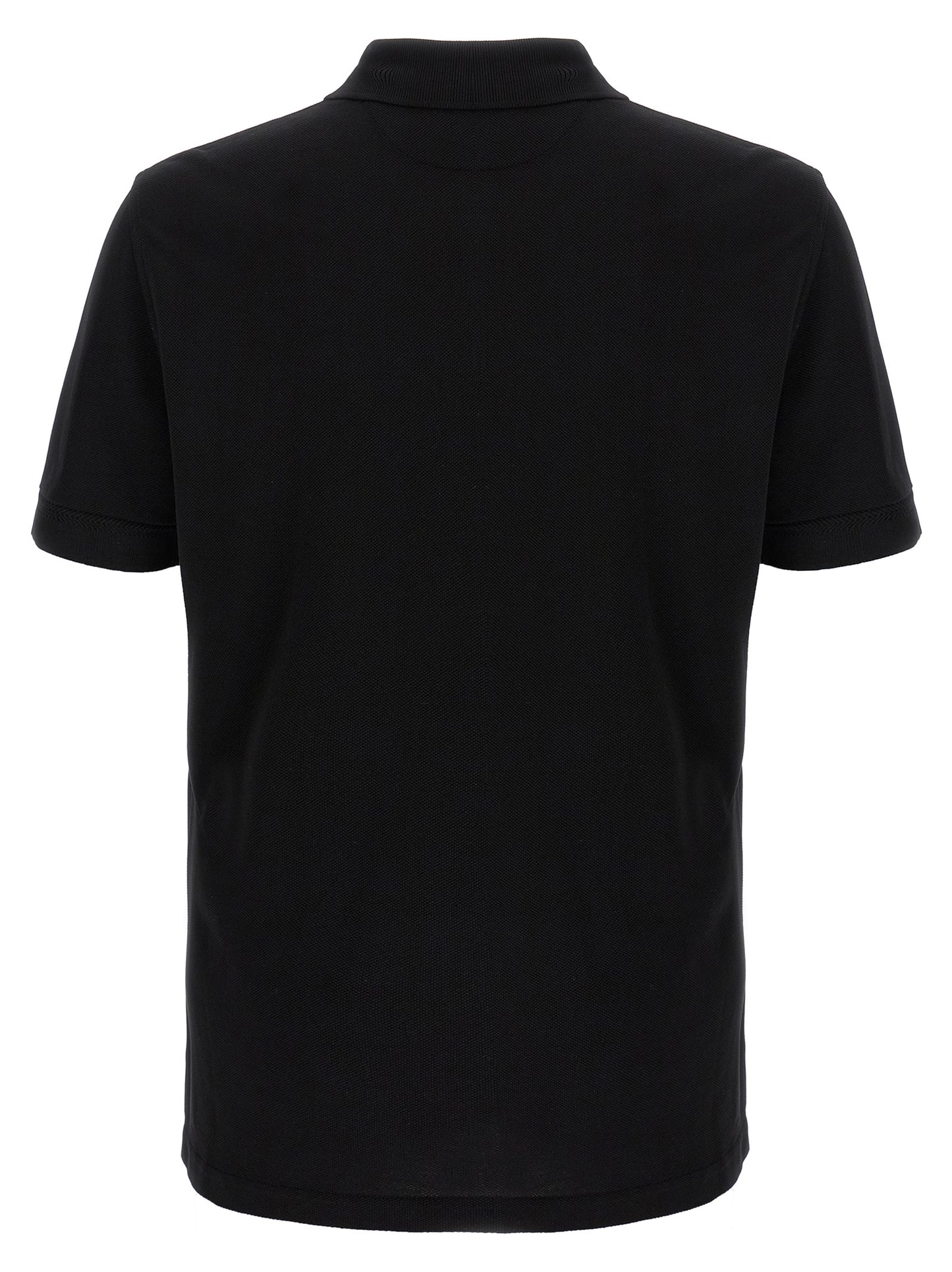 Black Lyocell Polo Shirt