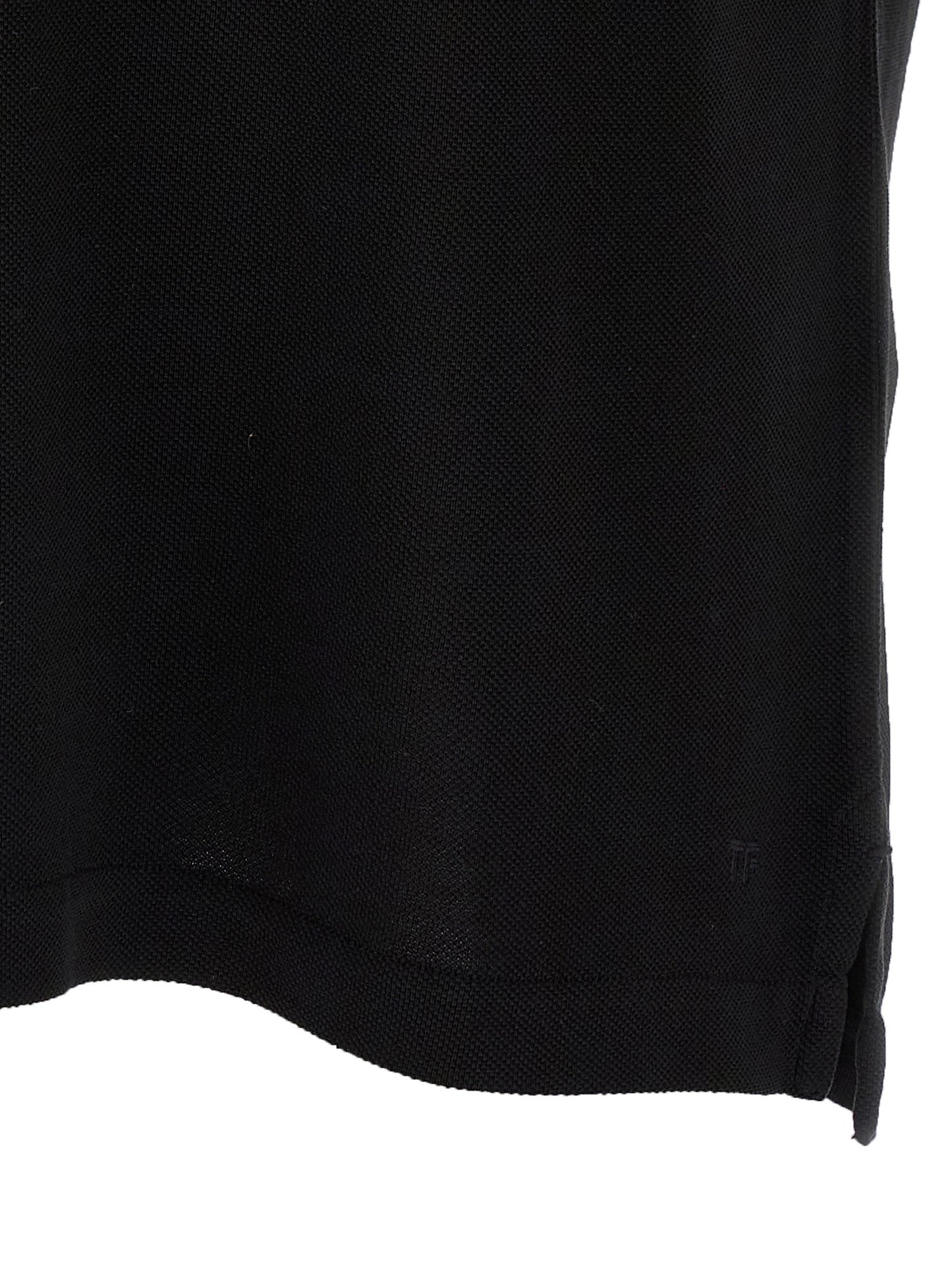Black Lyocell Polo Shirt