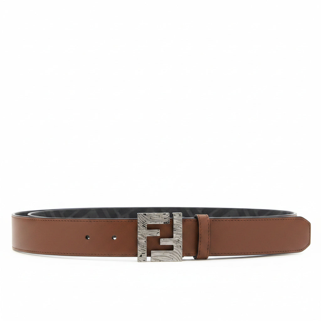 Fendi Multicolor Calfskin Regular Belt