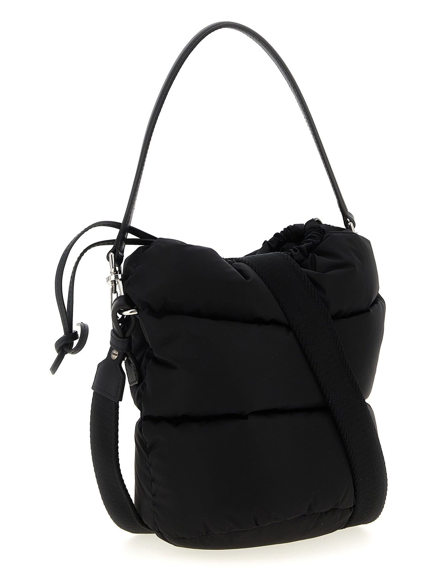 Black Polyamide Handbag