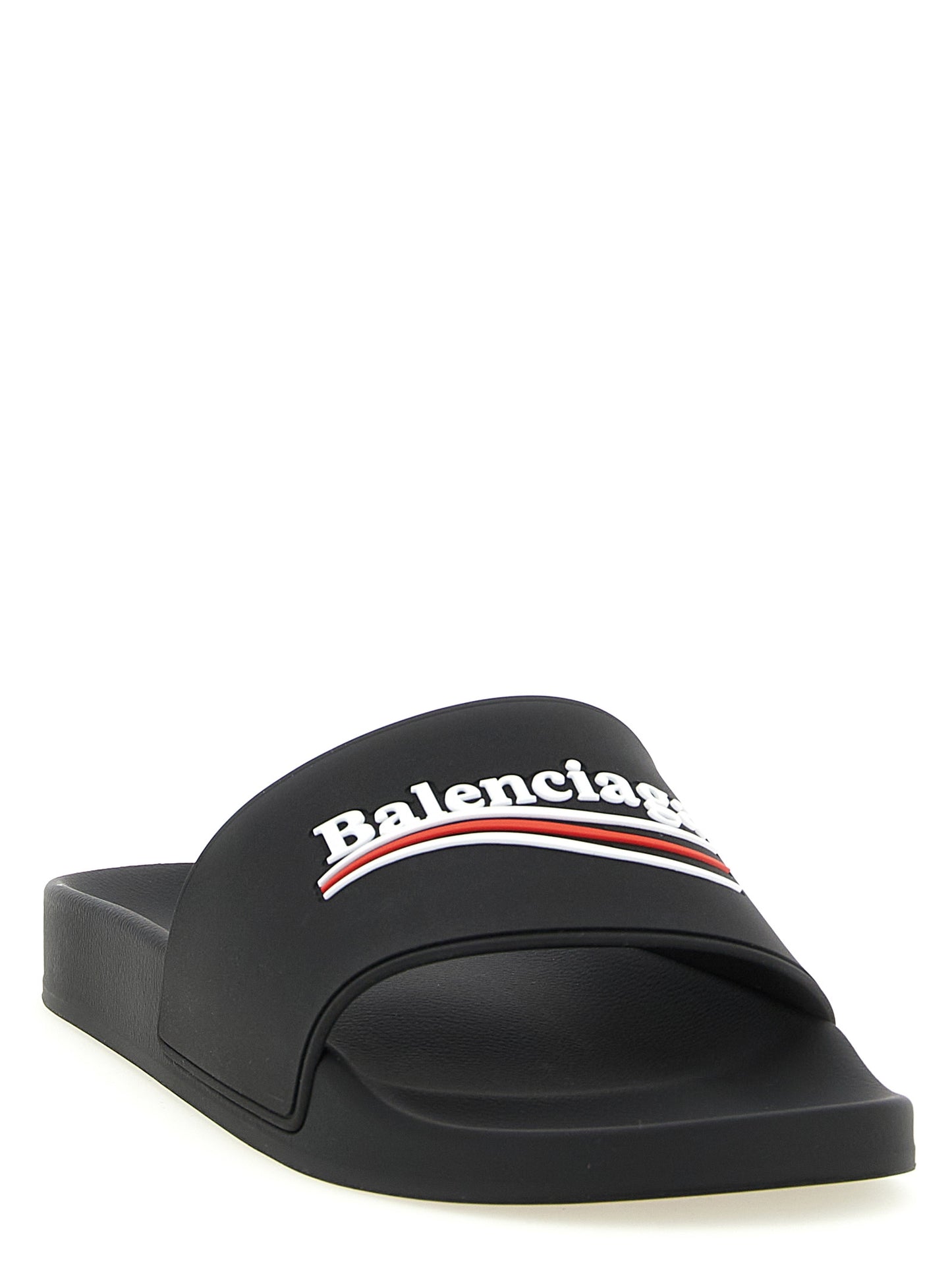 Black Plastic Slides