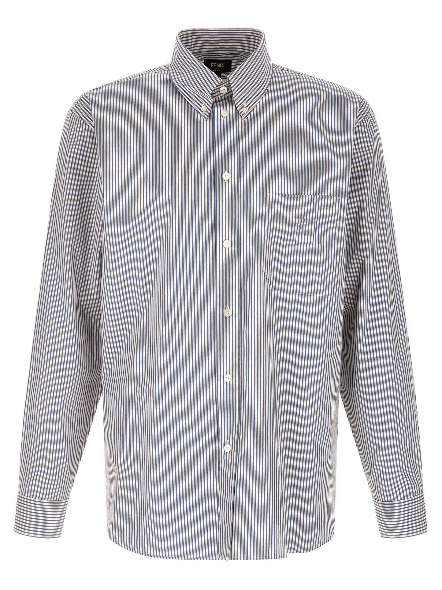 Blue Cotton Blouse