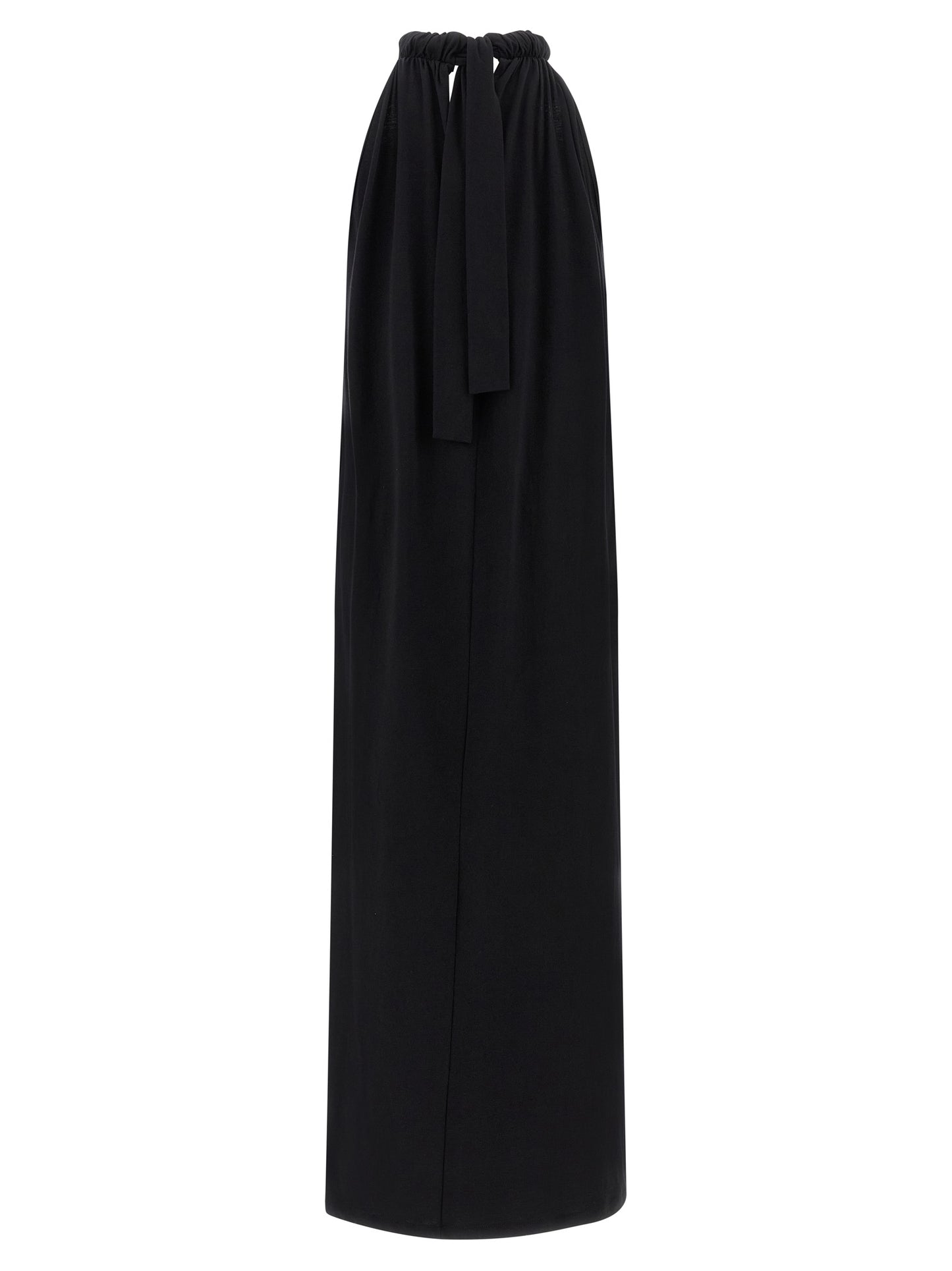 Black Cotton Long Dress