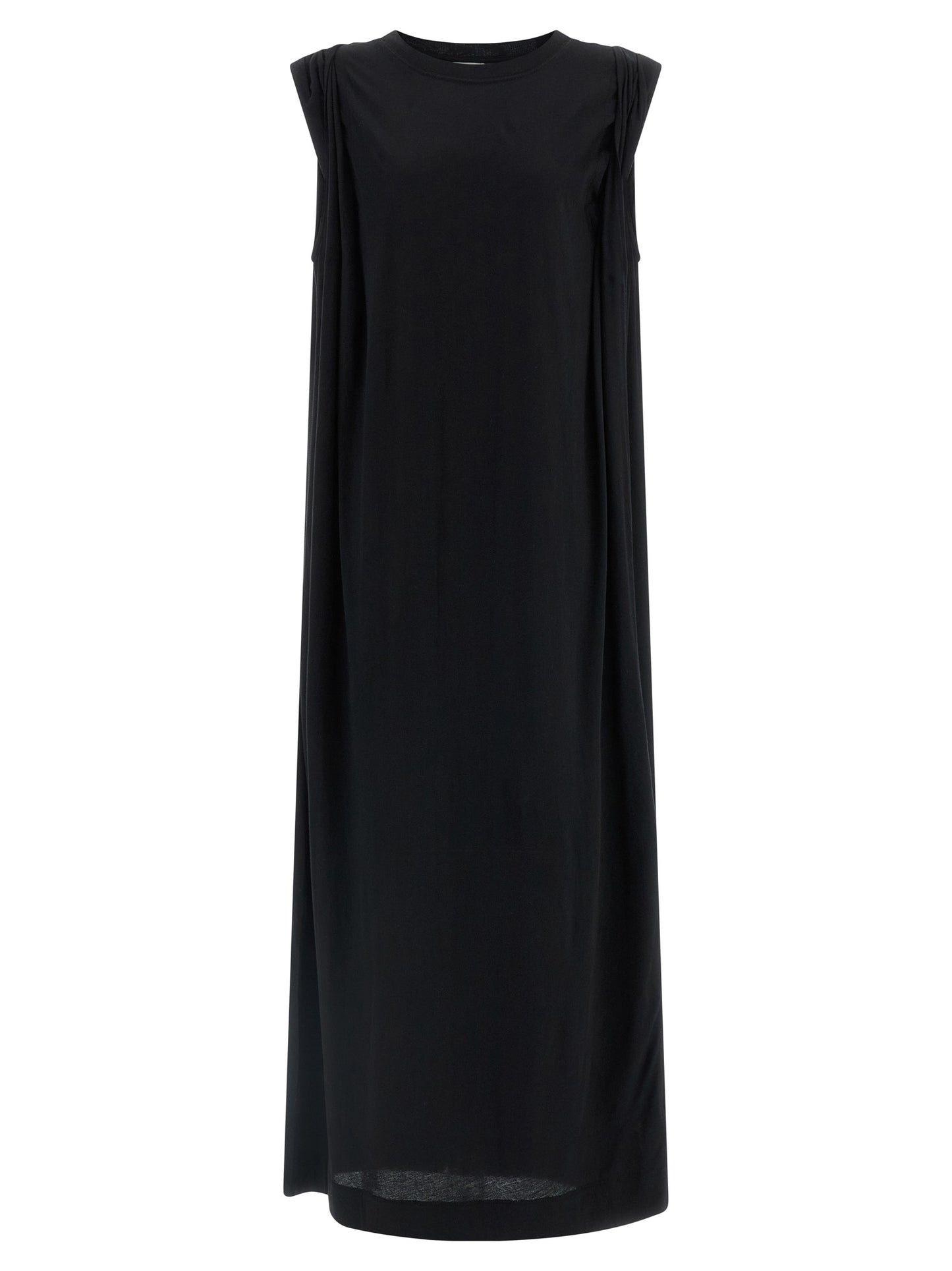 Black Cotton Long Dress