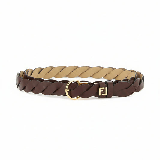 Fendi Multicolor Calfskin Regular Belt