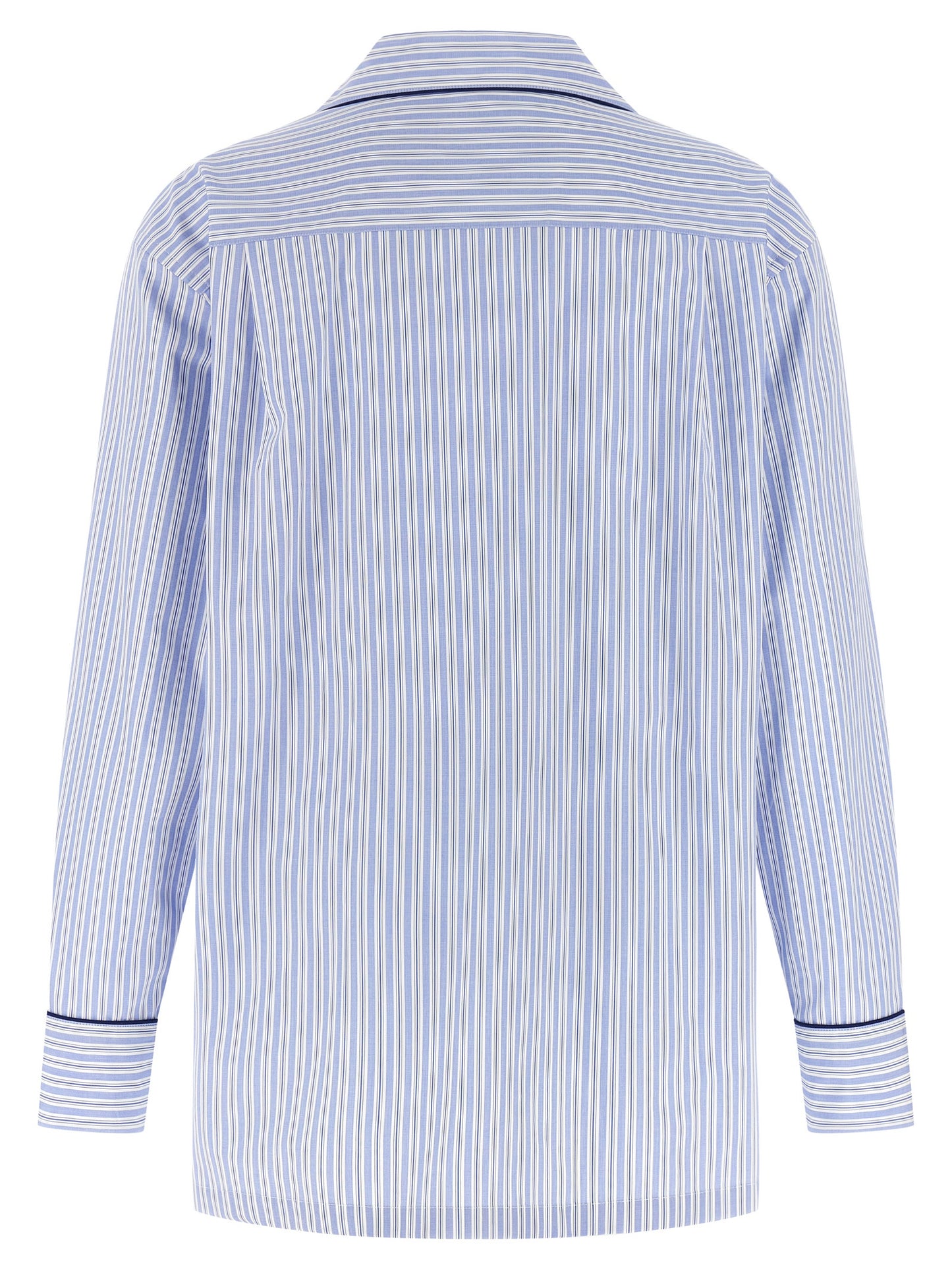 Blue Cotton Blouse