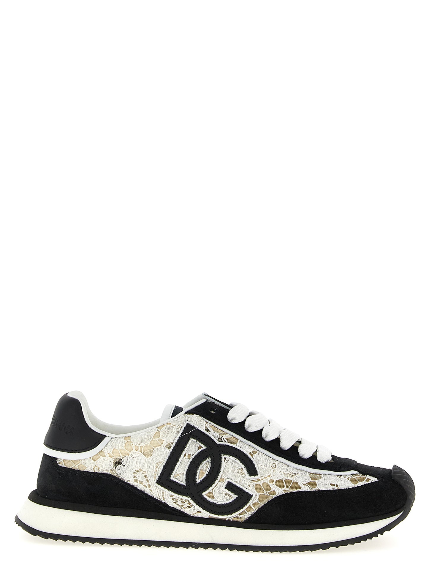 Bicolor Cotton Sneakers