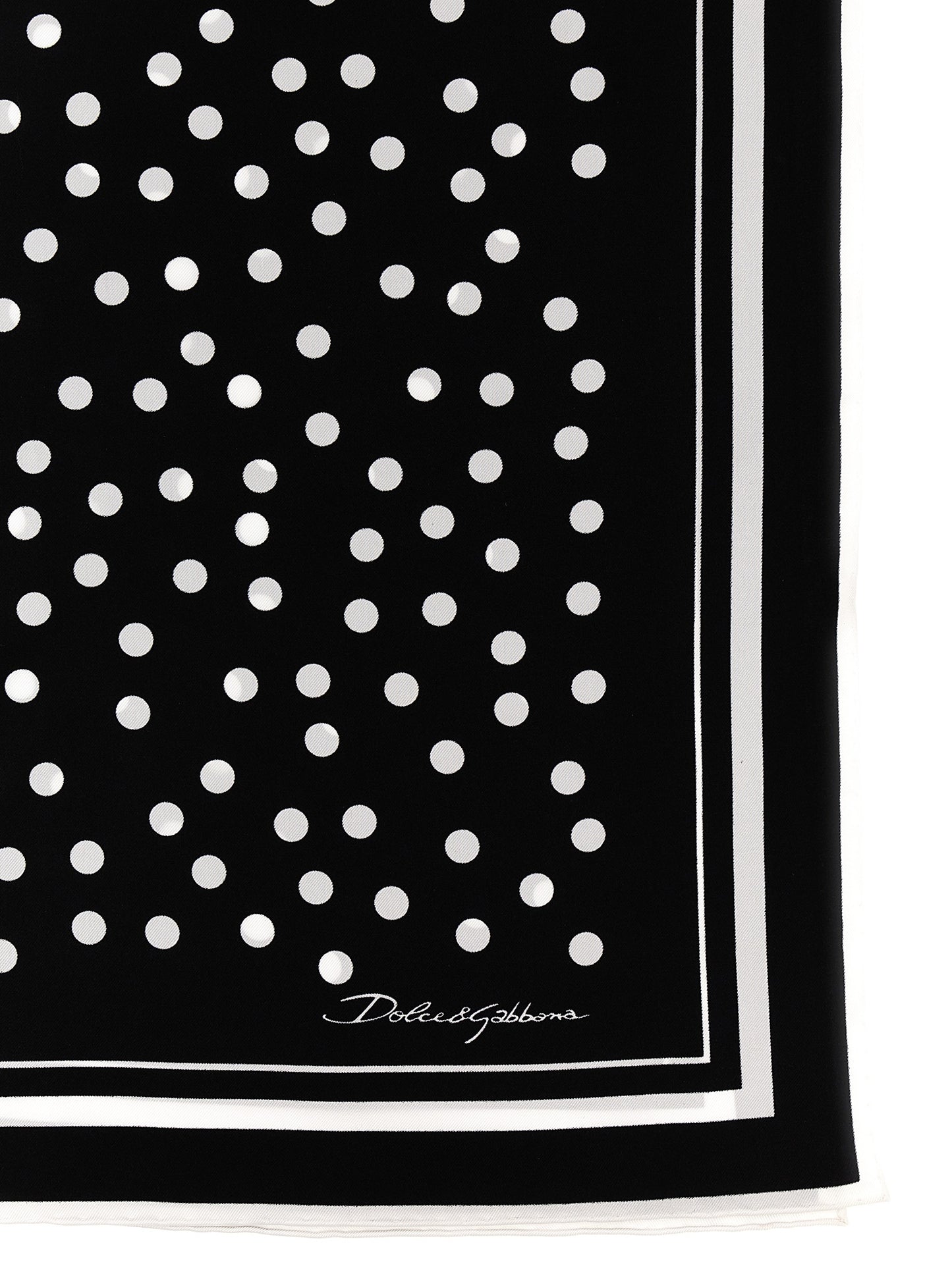 Bicolor Silk Scarf