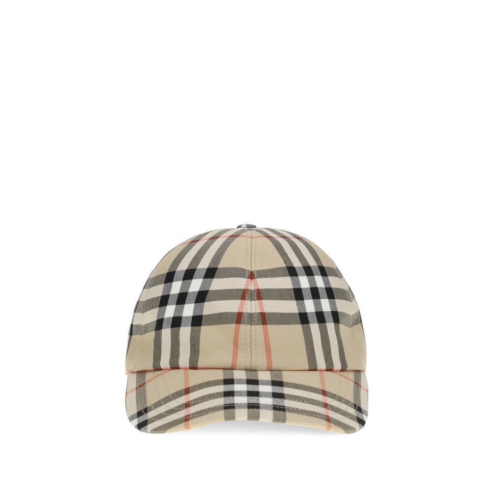 Beige Cotton Cap (Baseball Hat)
