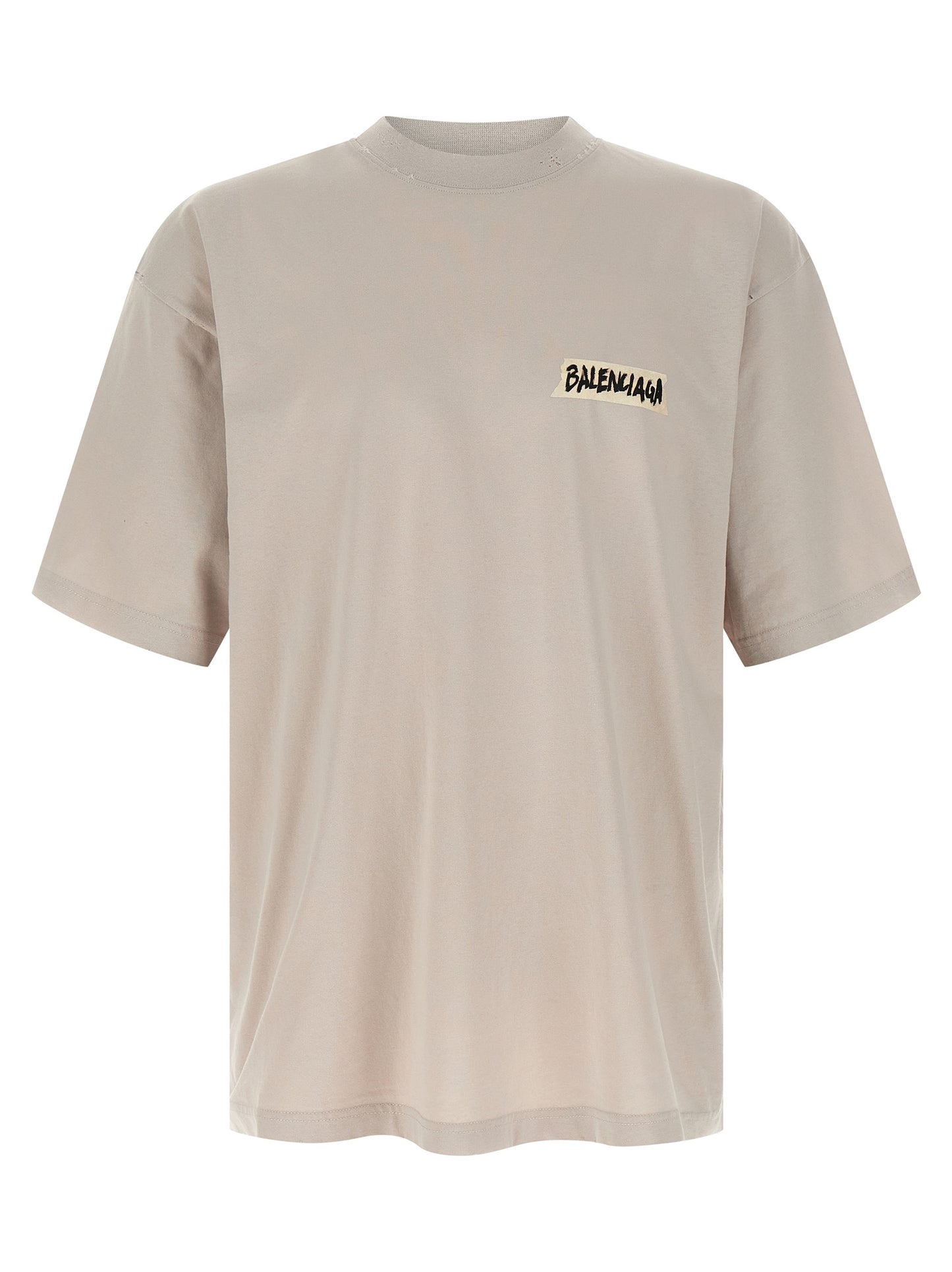 Gray Cotton T-Shirt