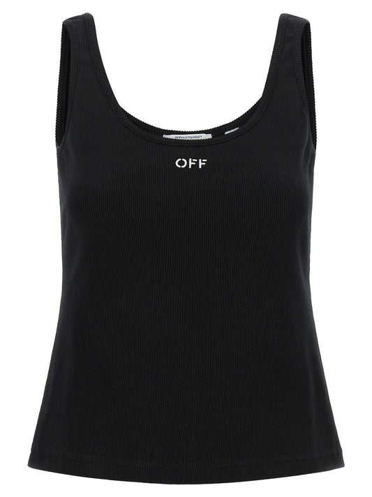 Black Cotton Tank Tops