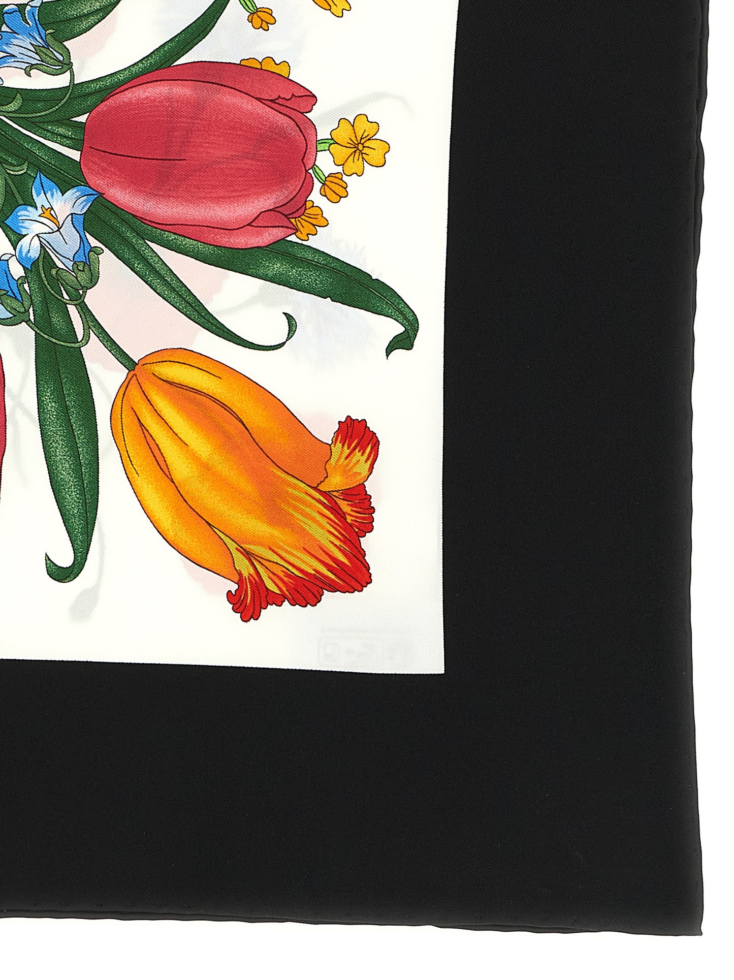 Black Silk Scarf