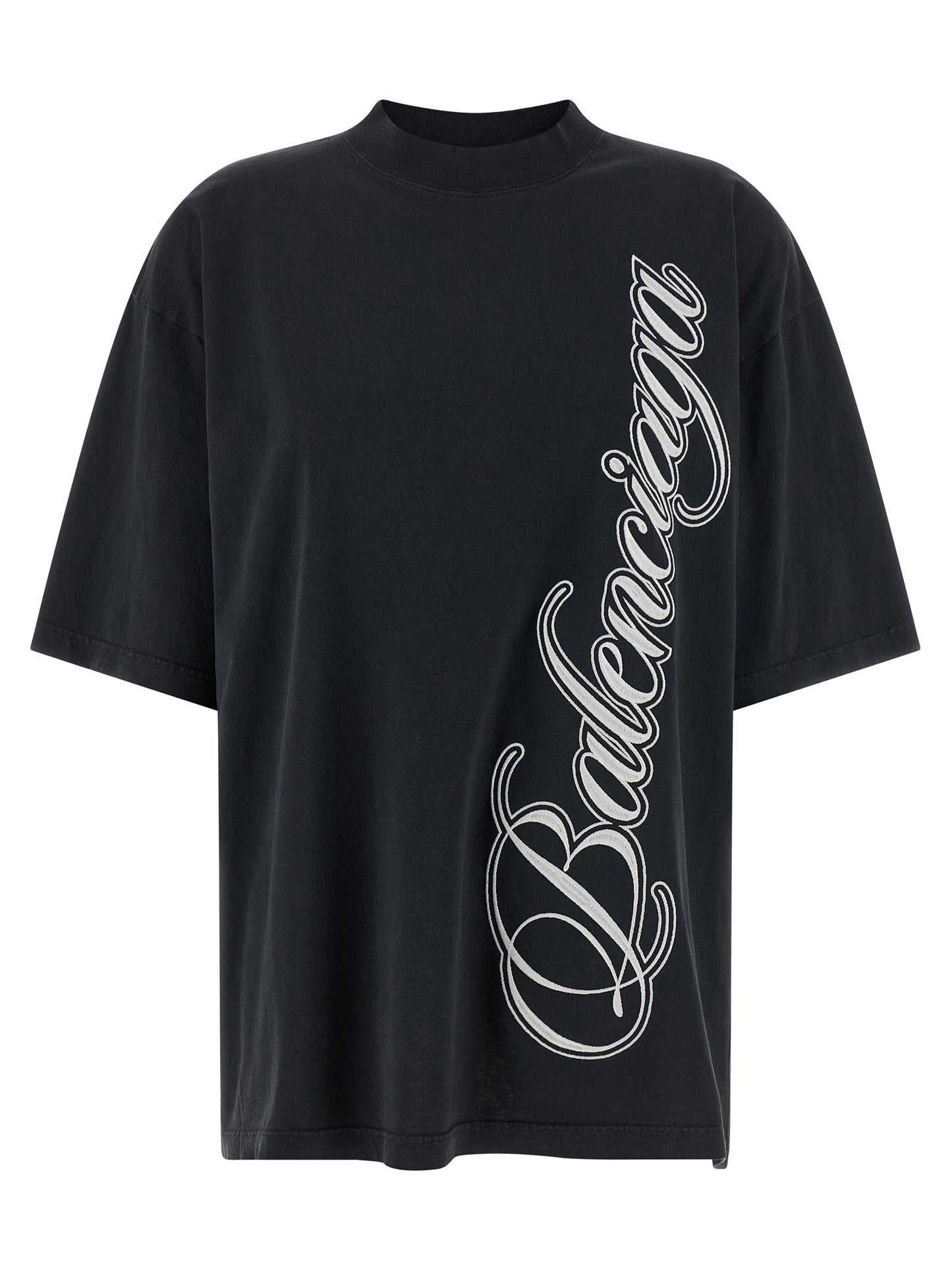 Black Cotton T-Shirt