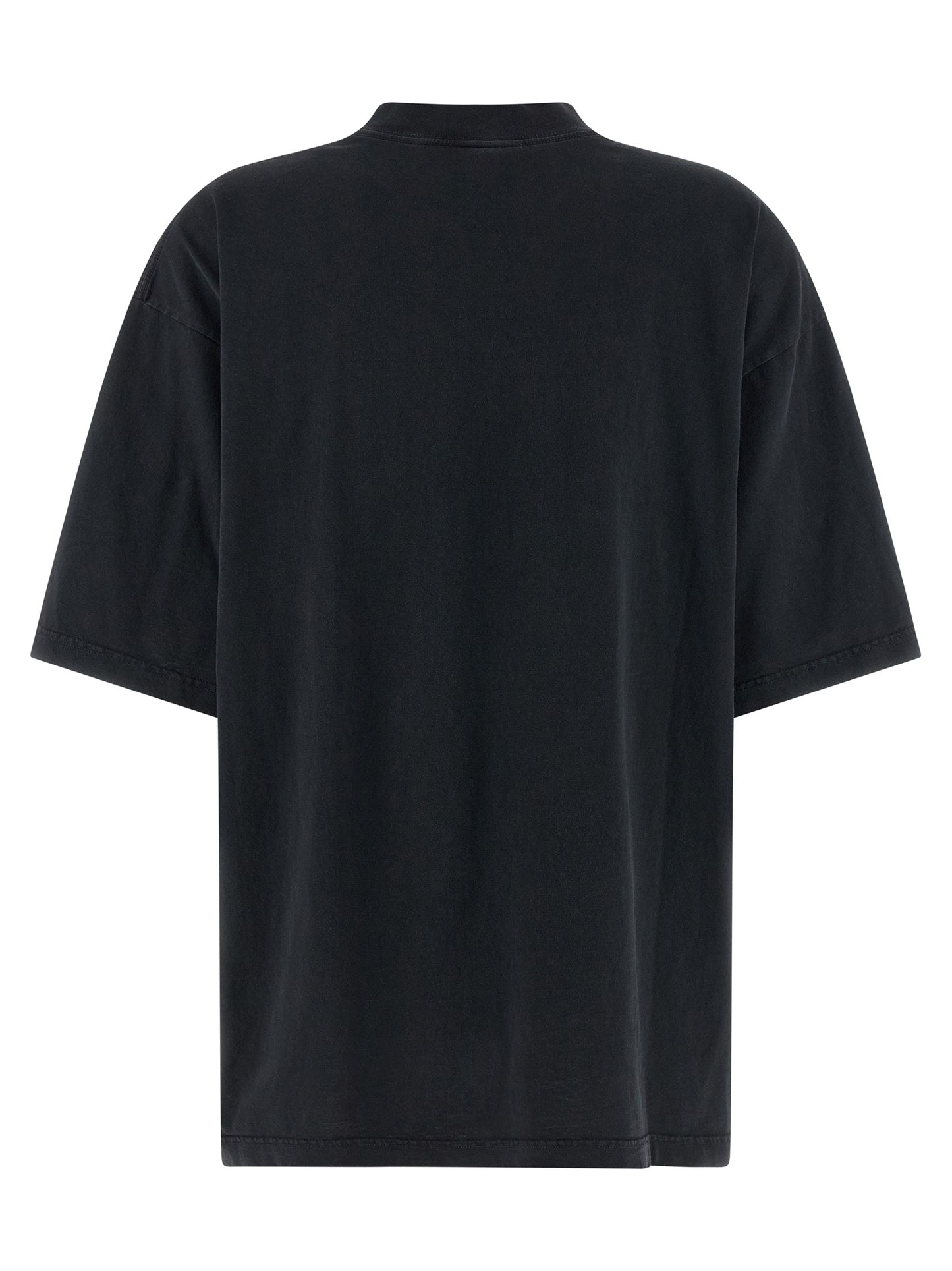 Black Cotton T-Shirt