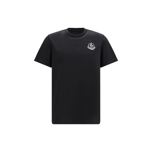 Moncler Black Cotton T-Shirt