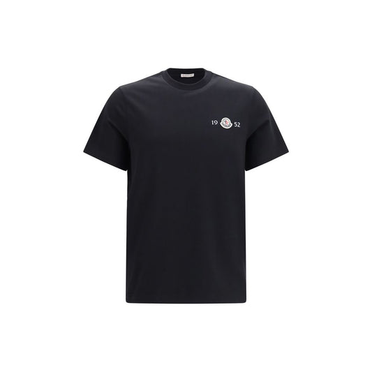 Moncler Black Cotton T-Shirt