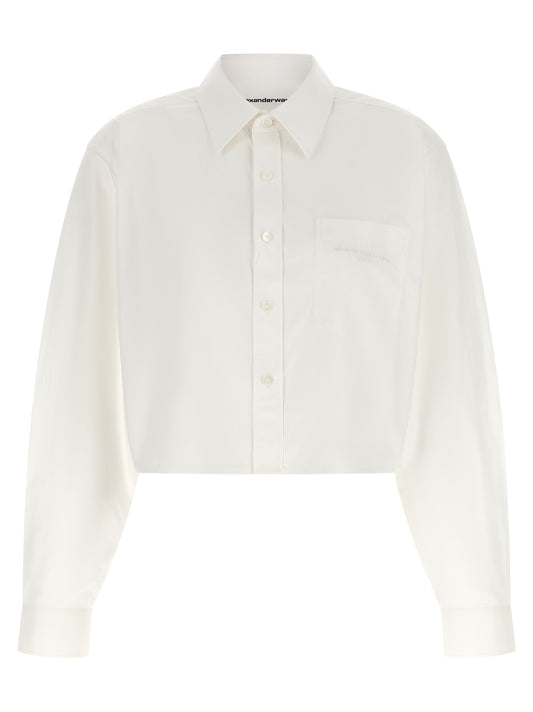 Alexander Wang White Cotton Blouse