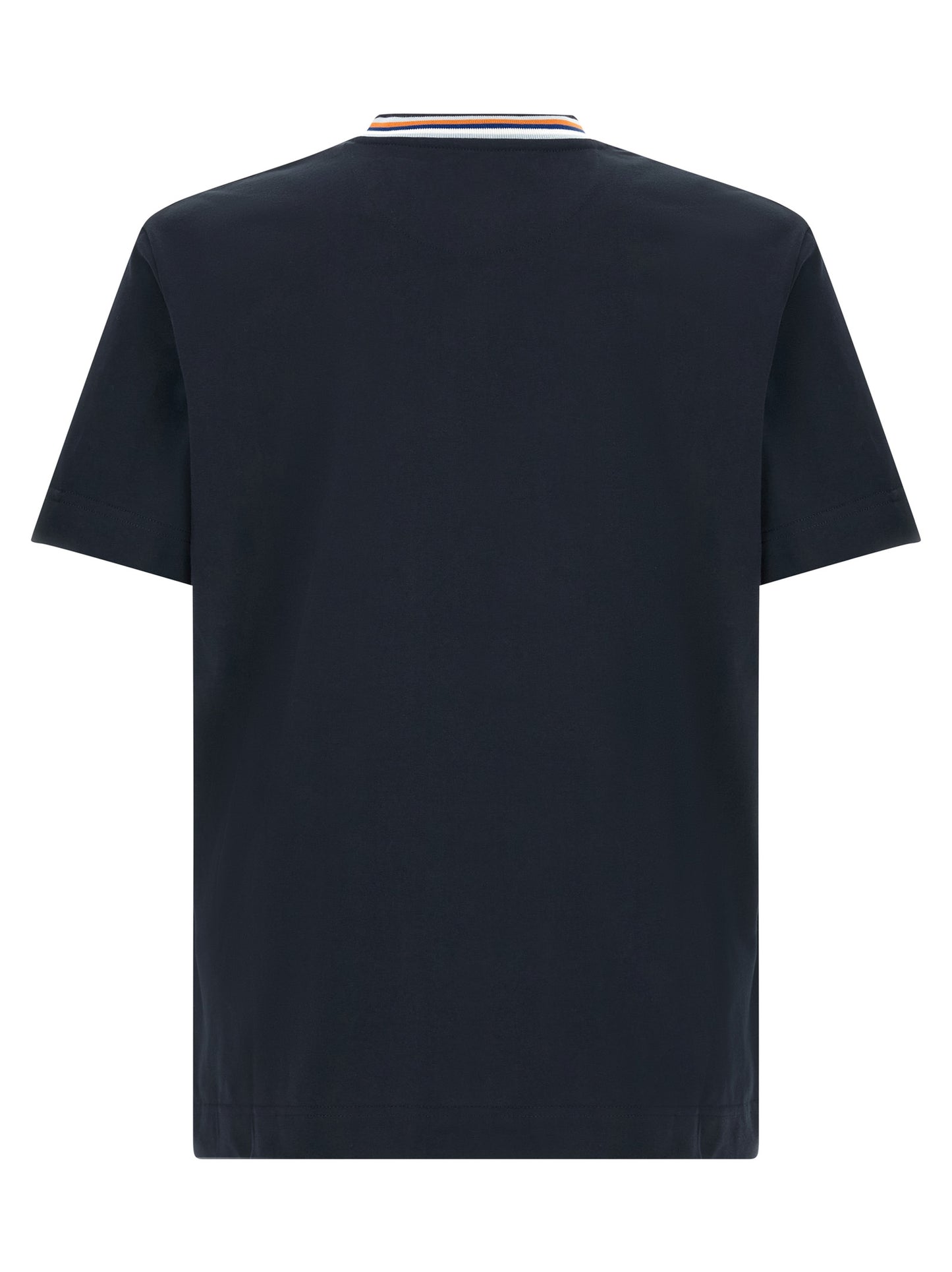 Fendi Blue Cotton T-Shirt